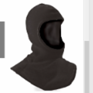 product Tillman™ 6013 Helmet Hood, Flame Resistant, Westex® FR7A® Cotton, Green, Snap Closure